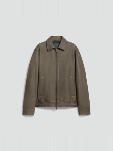 Theory Wyatt Zip Jacket in Leather