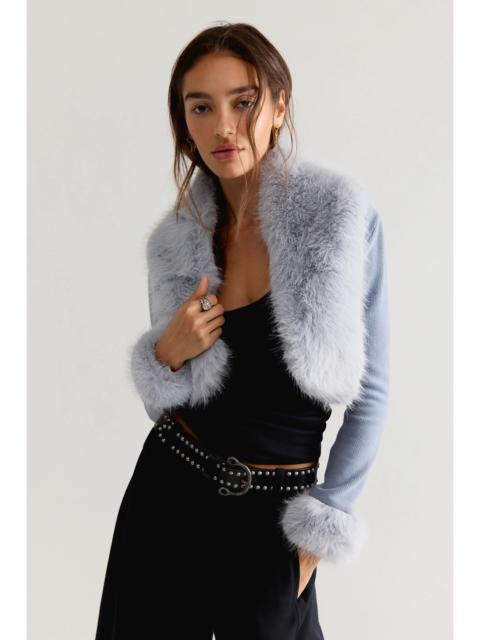 FREE PEOPLE Penny Lane Fur Bolero