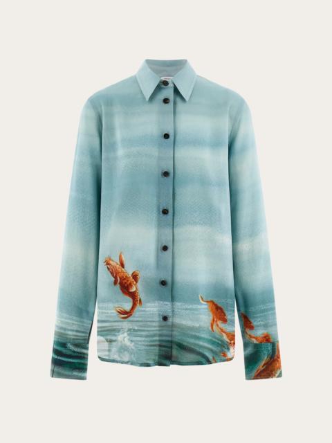 FERRAGAMO Printed shirt