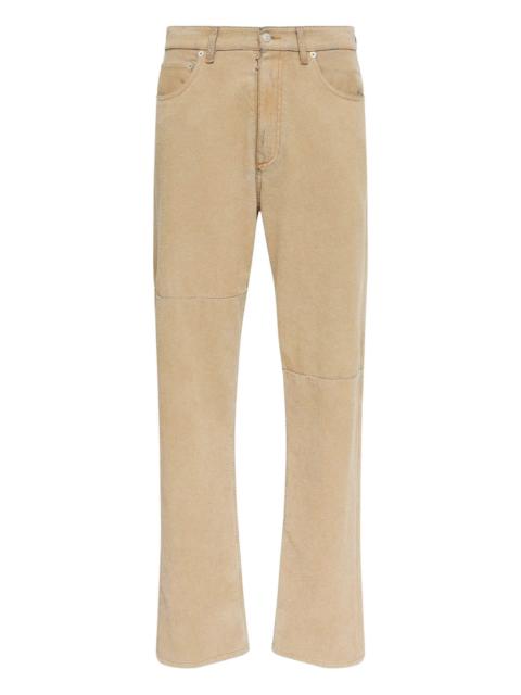 MM6 Maison Margiela Mm6 Maison Margiela Five Pocket Panelled Jeans