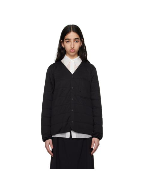 snow peak Black Flexible Insulated Cardigan