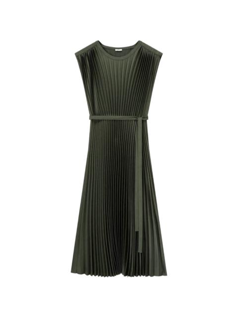 JOSEPH plissé tie dress