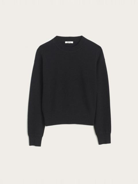 Madewell The Casey Crewneck Sweater in Merino-Silk Blend