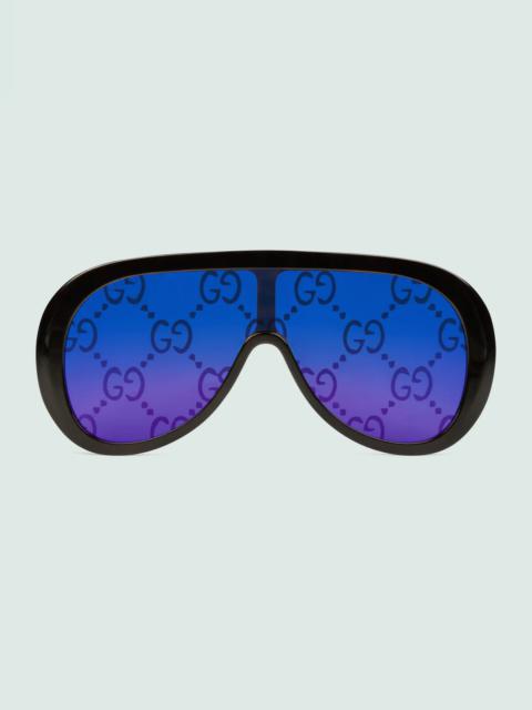 Oversize mask sunglasses