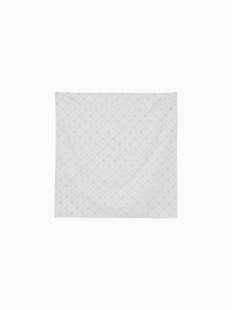 LoveShackFancy Clem Floral Cotton Scarf