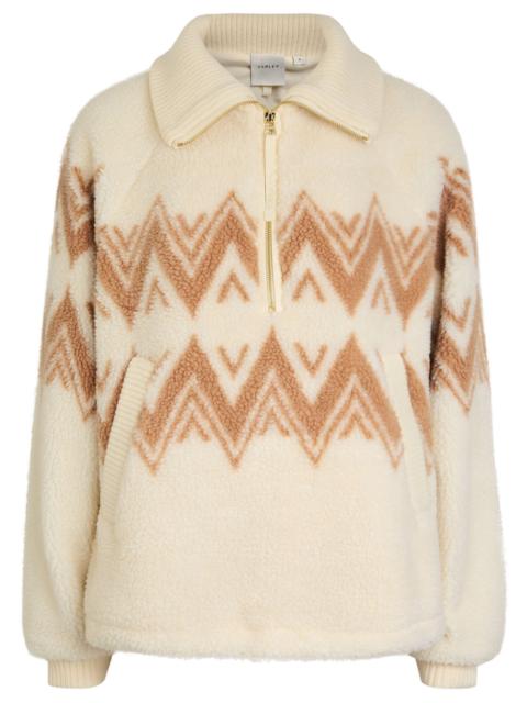 VARLEY Varley Hendrik Fair Isle Fleece Sweatshirt
