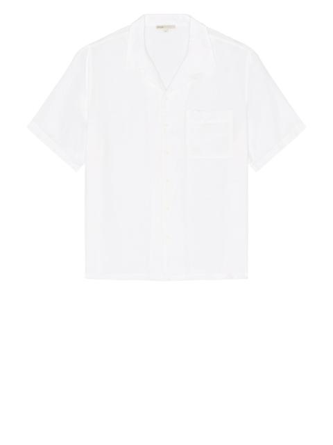 onia Air Linen Convertible Vacation Shirt