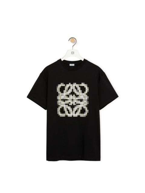 Loewe Pixelated Anagram relaxed fit T-shirt in cotton