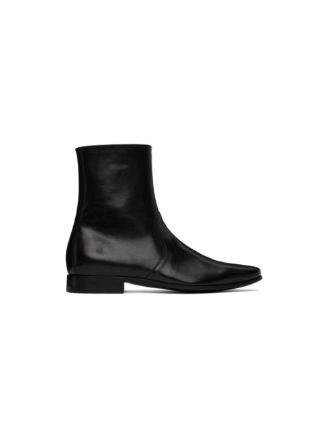 Pierre Hardy Black 400 Leather Chelsea Boots