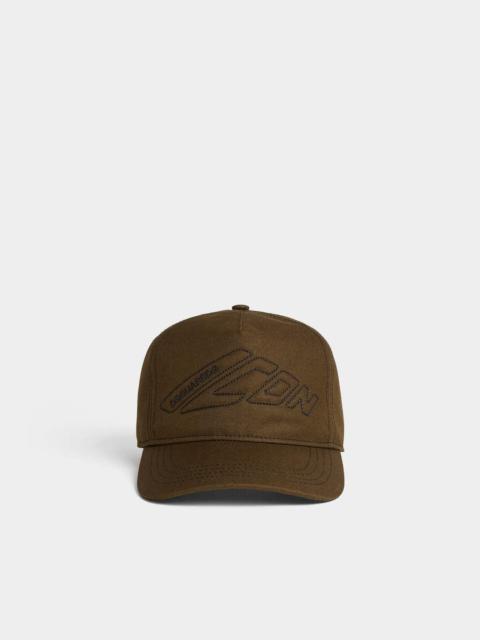 DSQUARED2 ICON NEW GENERATION DENIM BASEBALL CAP