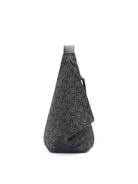 Loewe Anton sling in Anagram jacquard and calfskin