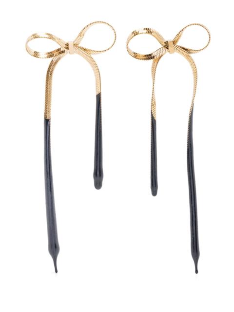 OTTOLINGER Laced Bow Earrings