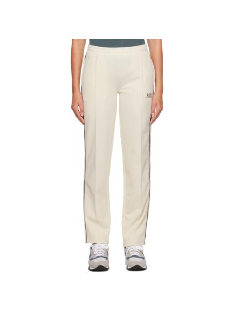 Sporty & Rich SSENSE Exclusive Off-White Track Pants