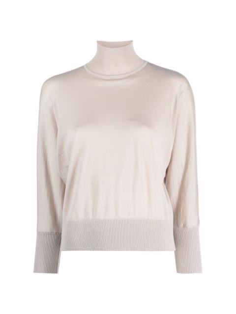 Talea wool high-neck jumper