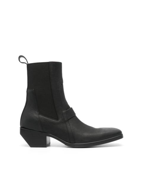 Rick Owens leather ankle-boots