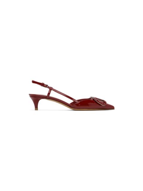 Valentino Red VLogo Signature Slingback Heels