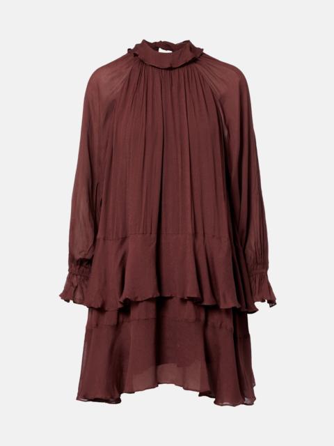 Poupette St Barth Dina ruffled minidress