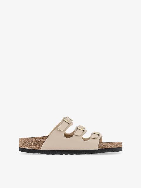 Florida Faux-Leather Sandals