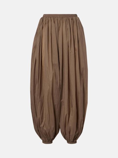 Alaïa Draped balloon pants