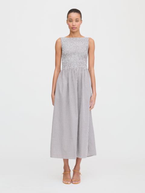 Hill House Home The Cosima Nap Dress - Chocolate Gingham