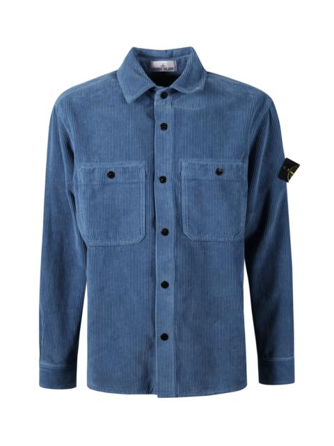 Cotton shirt with logo