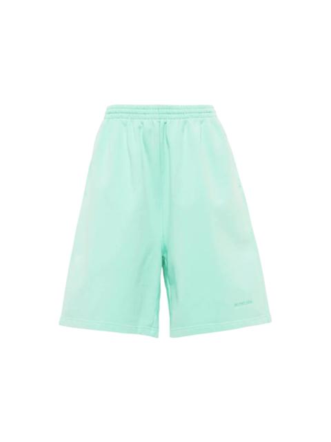 BALENCIAGA Balenciaga BB Embroidered Logo Shorts Mint Green