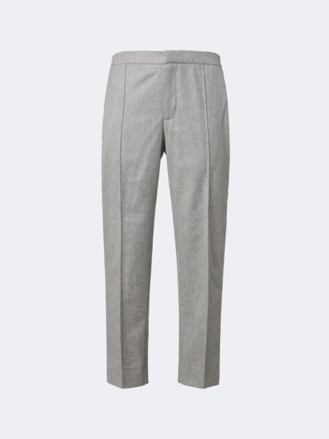 ZEGNA Wool, silk, and cashmere straight pants