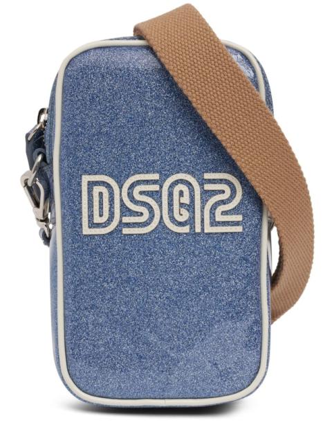 Dsquared2 logo zip pouch