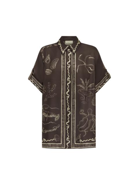 ALÉMAIS Sammy Silk Shirt