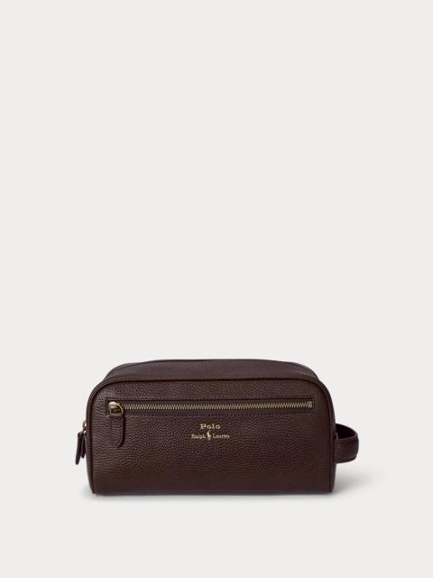 Polo Ralph Lauren Pebbled Leather Travel Case