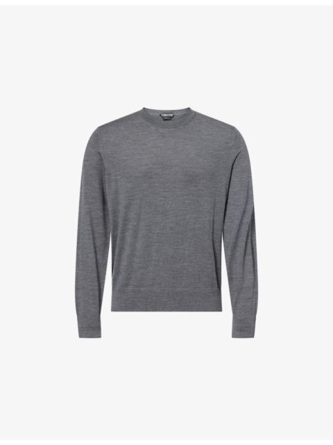 TOM FORD Crewneck Long-Sleeve Wool Jumper