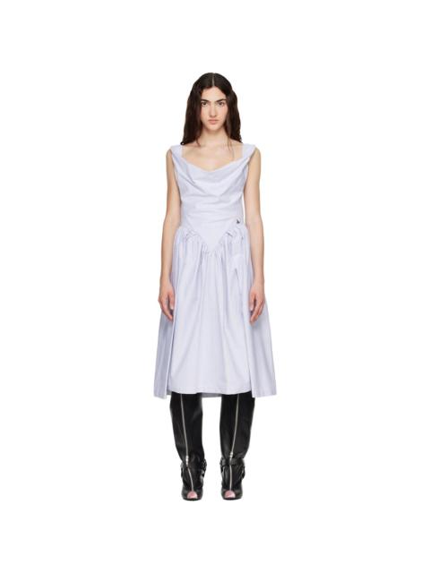 Vivienne Westwood Blue Sunday Midi Dress