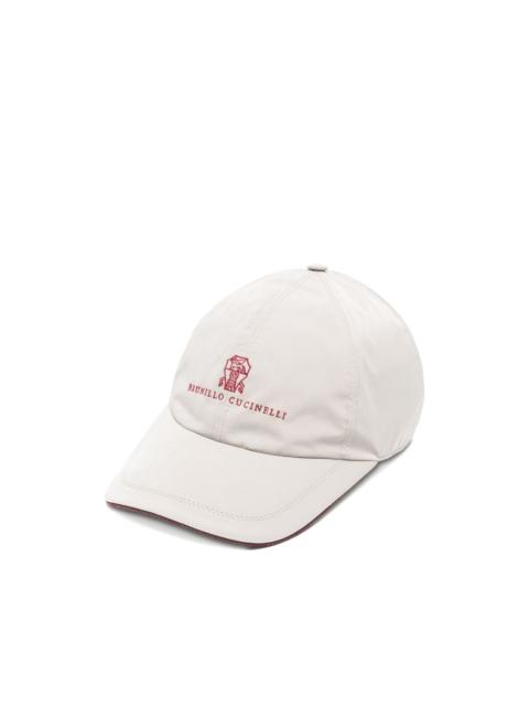 Brunello Cucinelli logo-embroidered baseball cap