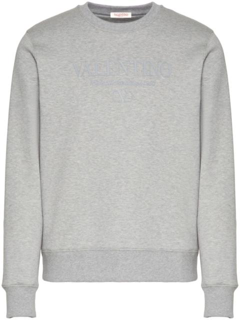 Valentino logo-print cotton sweatshirt