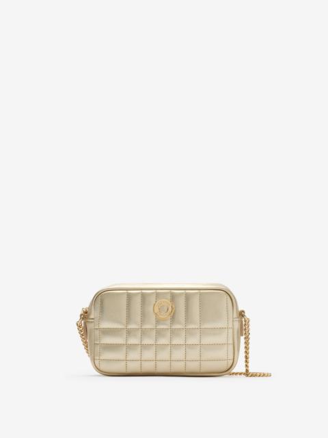 Burberry Mini Quilted Leather Camera Bag