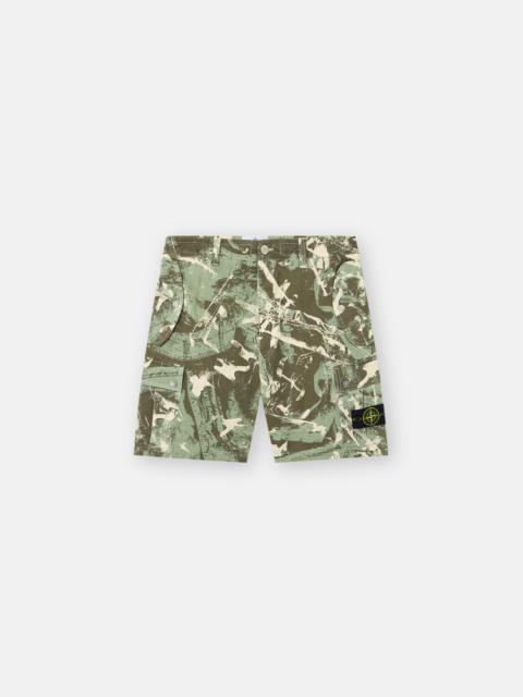 Stone Island L100004 SCAN CAMO ON STRETCH RIPSTOP-OVD