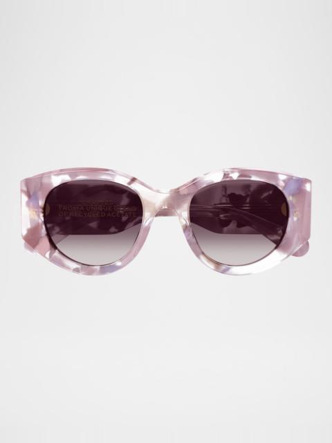 Chloé Round Acetate Sunglasses