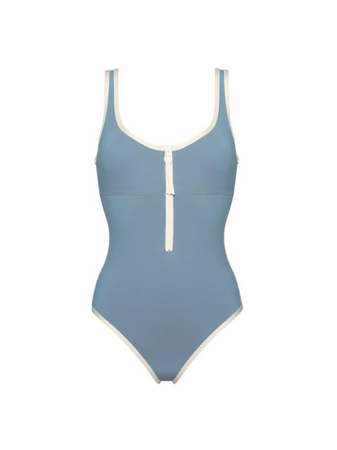 Beatriz zip-up swimsuit