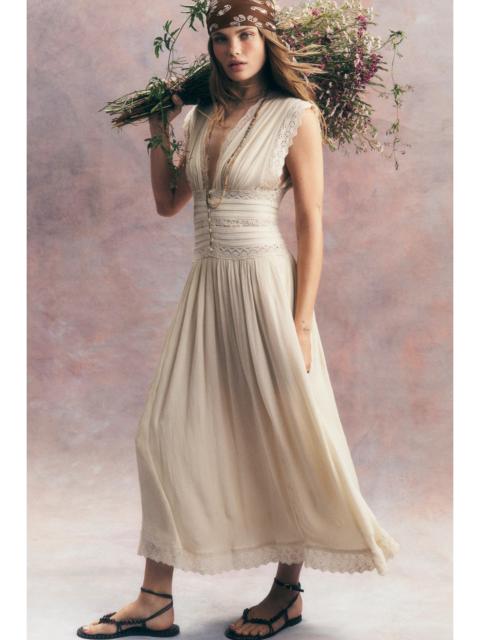 FREE PEOPLE Swimming Across The Sky Midi Dress