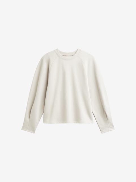 The Frankie Shop Kenitra Balloon Sleeve Sweatshirt - Beige