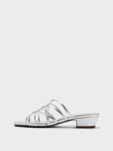 Aeyde Talha Square-Toe Sandals