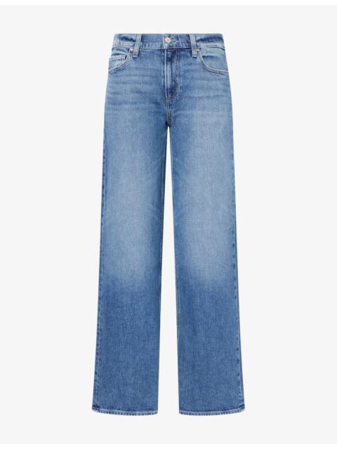 PAIGE Dana Straight-Leg Denim Jeans