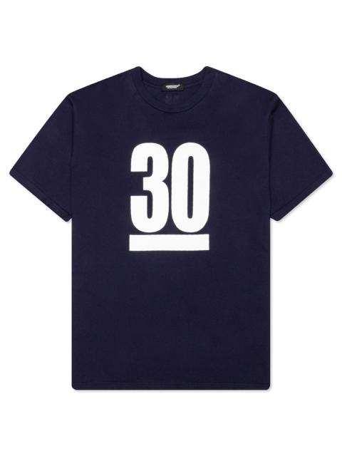 UNDERCOVER UNDERCOVER 30TH ANNIVERSARY S/S T-SHIRT - NAVY