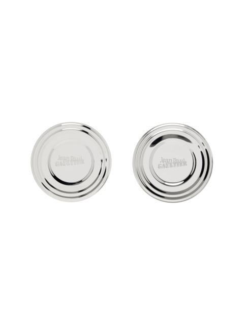 Jean Paul Gaultier Silver 'The Can' Earrings