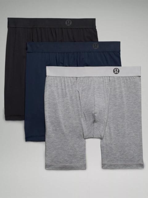 lululemon Always In Motion Long Boxer with Fly 7" *3 Pack