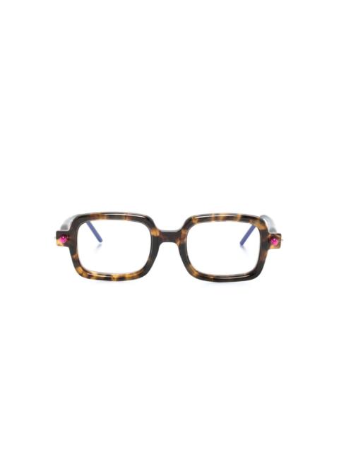 Kuboraum P2 square-frame glasses