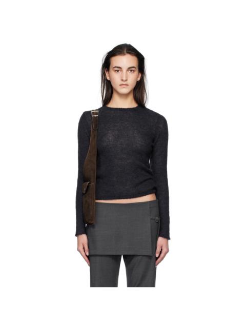 paloma wool Navy Alone Sweater
