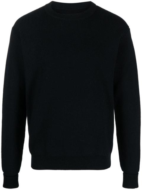 Jil Sander side zip detail wool jumper