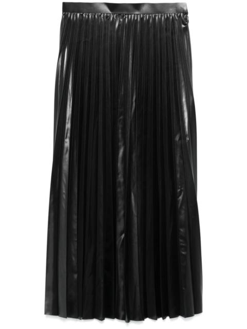Junya Watanabe pleated midi skirt