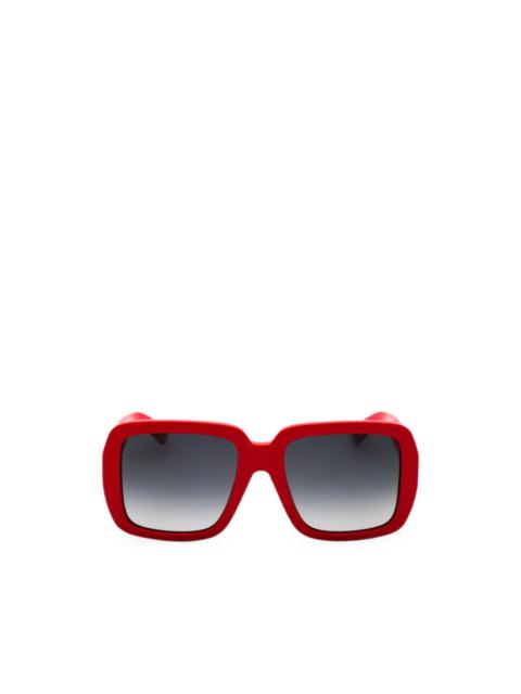 Moschino oversized square-frame sunglasses